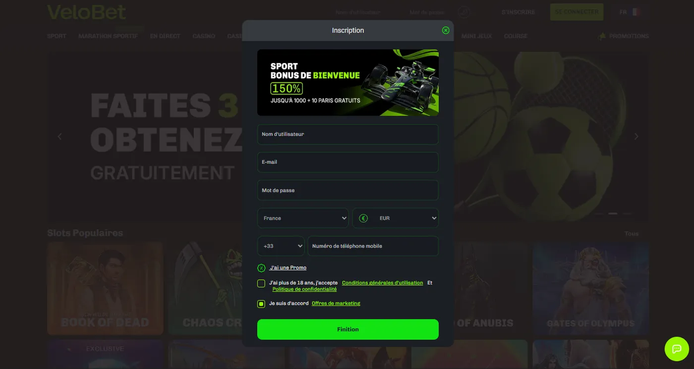 Inscription sur un casino en ligne : comprendre le processus